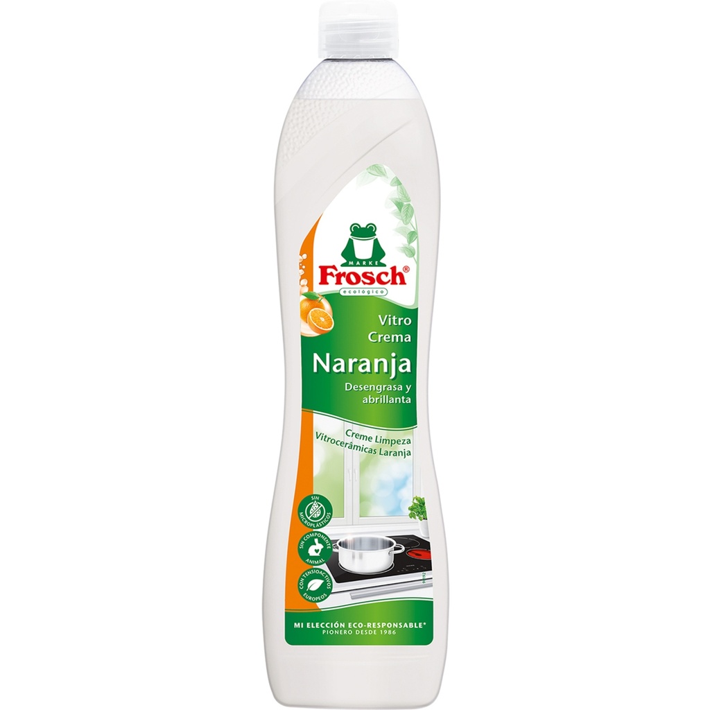 Crema Vitrocerámica Naranja 500 Ml. - Frosch