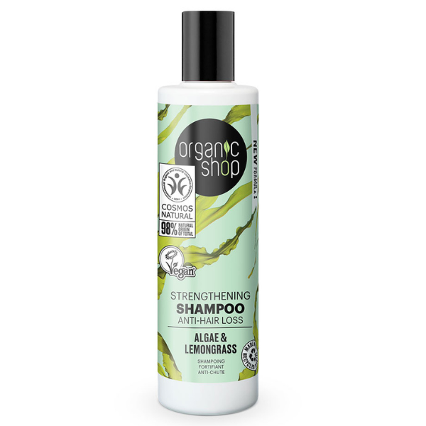 Champú Fortalecedor Anticaída Algas Y Citronela 280 Ml. - Organic Shop