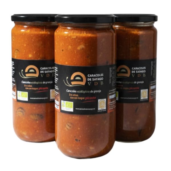 Caracoles En Salsa Picante 720 Ml. - Caracoles De Sayago