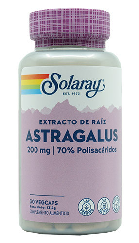 Astragalus 200 Mg 30 Cápsulas - Solaray
