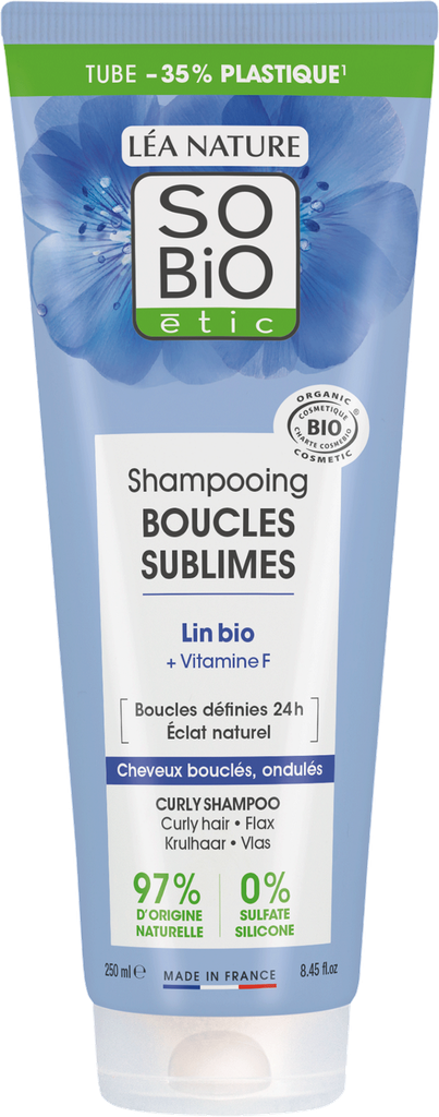 Champú Rizos Lino Bio & Vitamina F 250 Ml. - So Bio