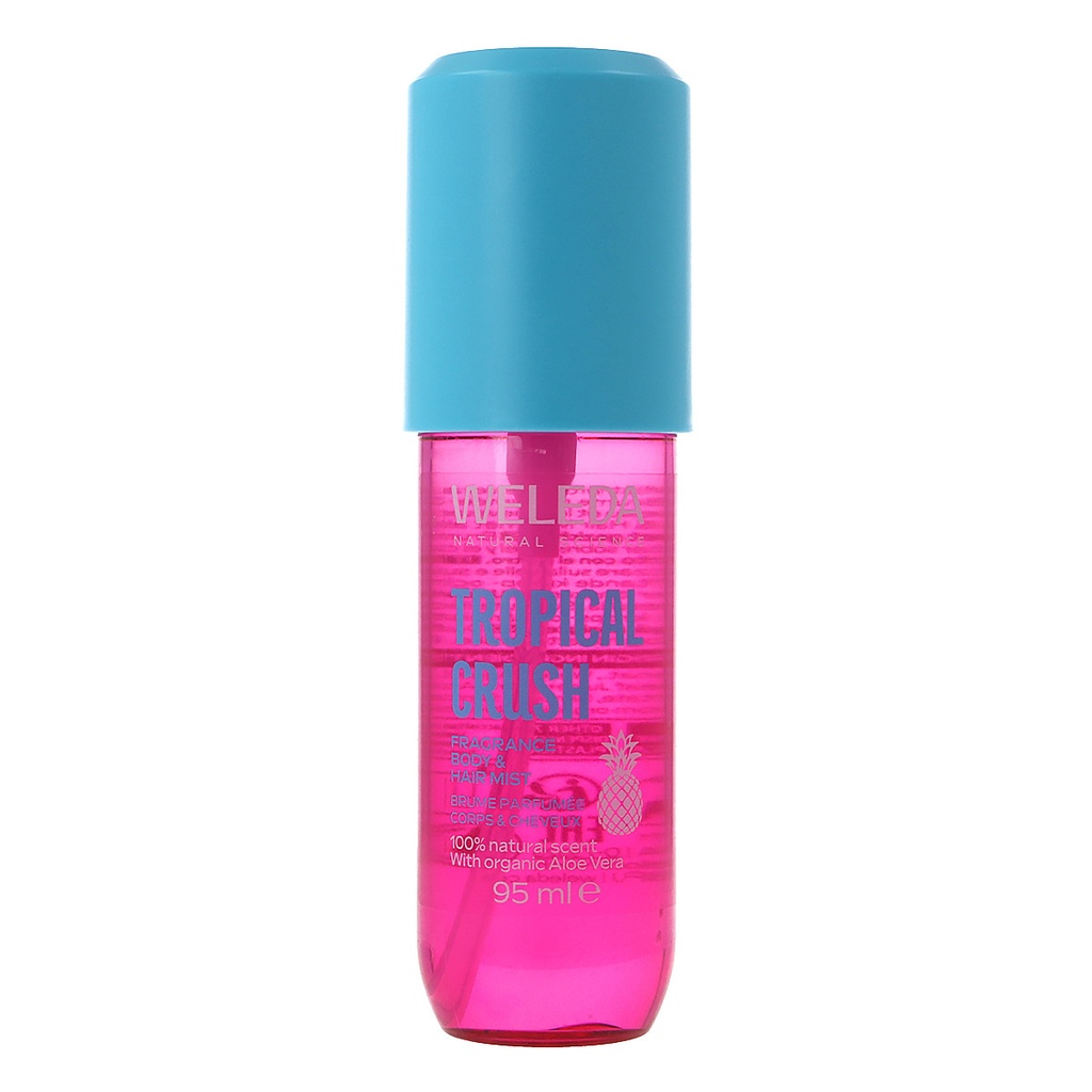 Bruma Perfumada Cuerpo Y Cabello Tropical Crush 95 Ml. - Weleda