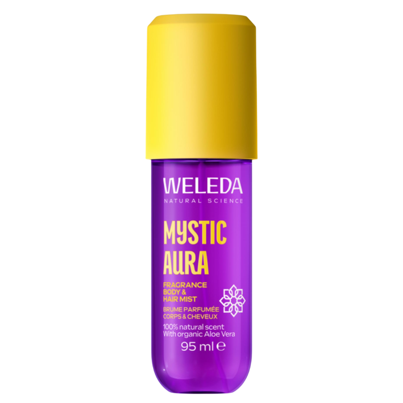 Bruma Perfumada Cuerpo Y Cabello Mystic Aura 95 Ml. - Weleda