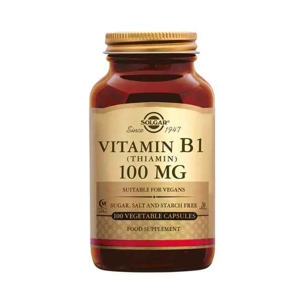 Vitamina B1 100 Cápsulas 100 Mg. - Solgar