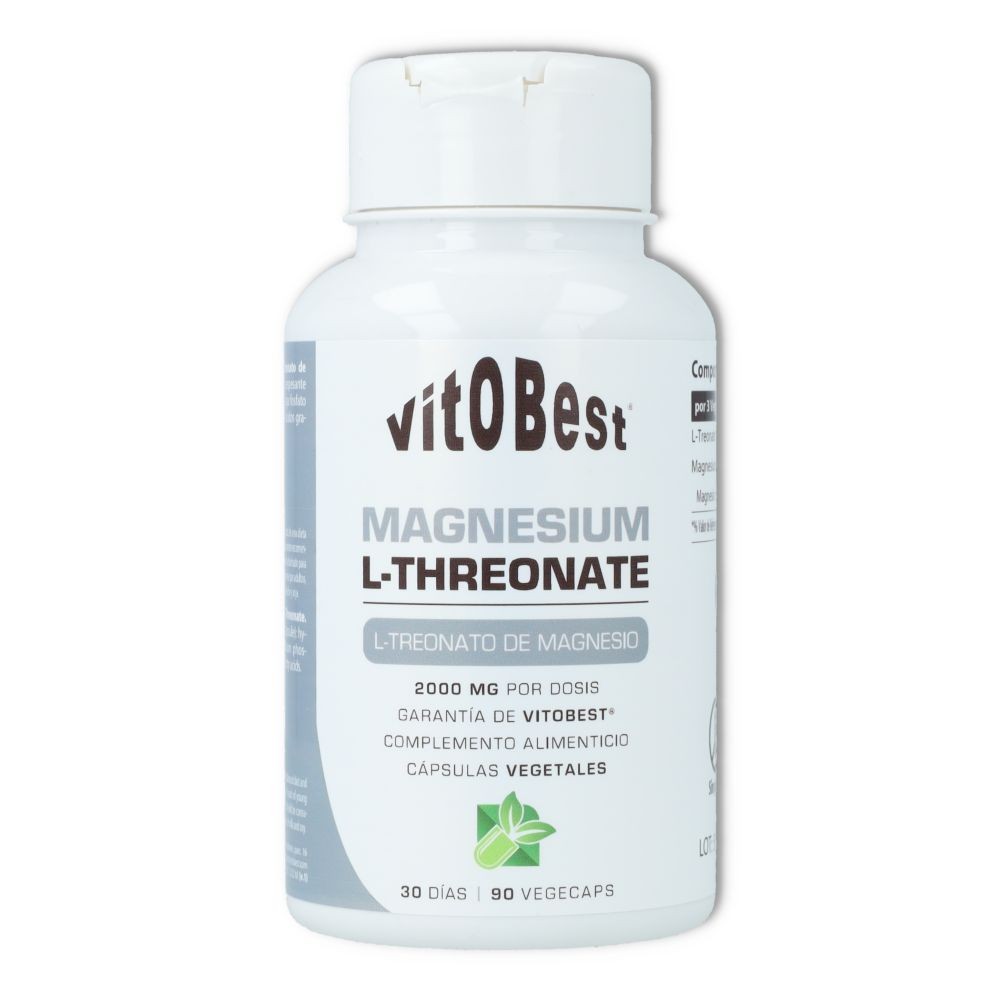 L Threonate De Magnesio 90 Vegecaps - VitoBest