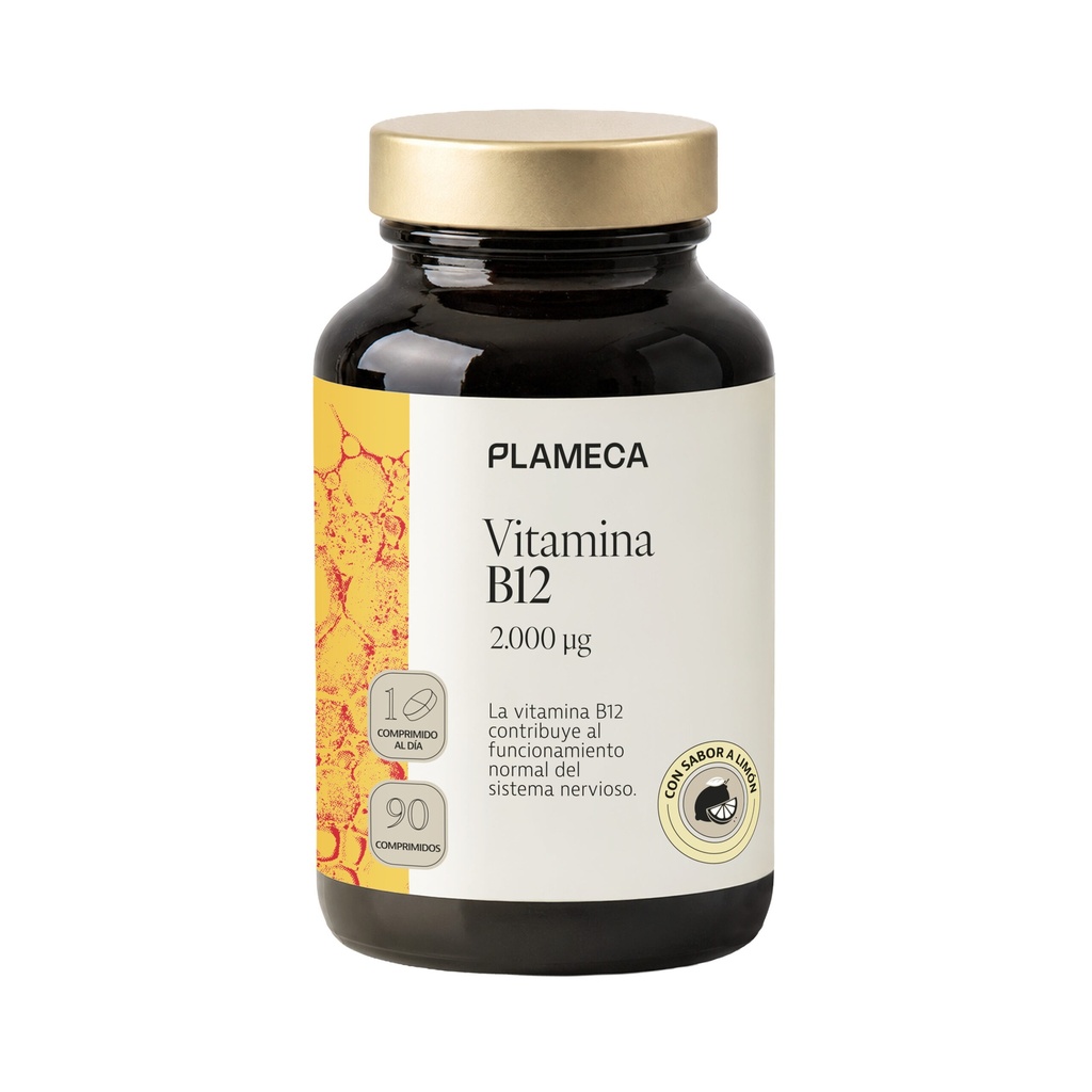 Vitamina B12 90 Comprimidos Bucodispensables 2.000 Ug. - Plameca