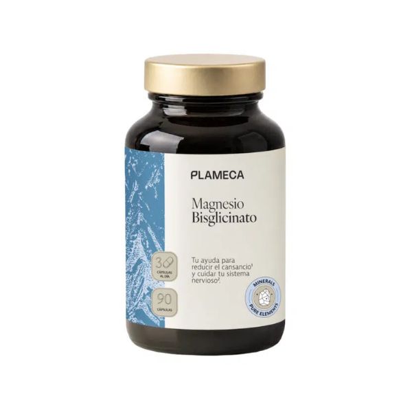 Magnesio Bisglicinato 90 Cápsulas 254 Mg. - Plameca