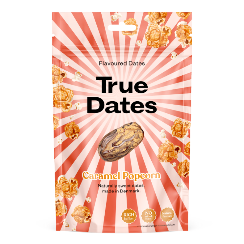 Dátiles Caramel Popcorn 100 G. - True Dates