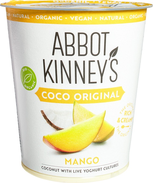 Postre De Coco Con Mango Bio 350 G. - Abbot Kinneys