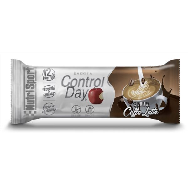 Barritas Control Day Caffe Latte 44 G. - Nutrisport