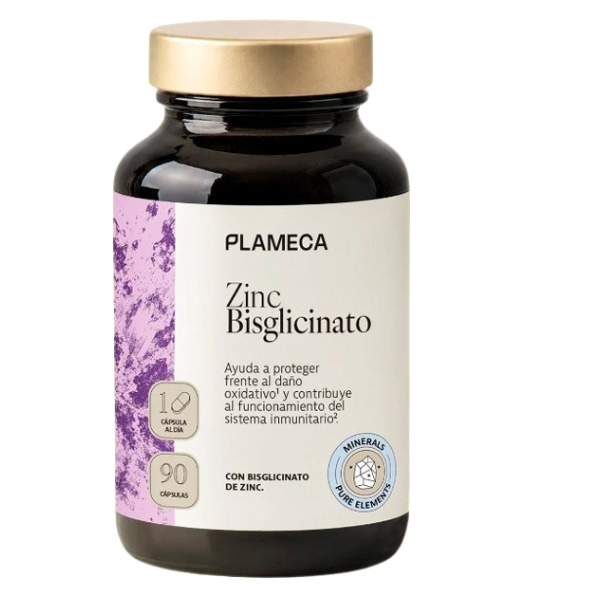 Zinc Bisglicinato 90 Cápsulas  - Plameca
