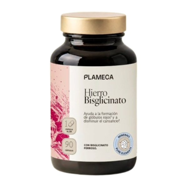Hierro Bisglicinato 90 Cápsulas - Plameca