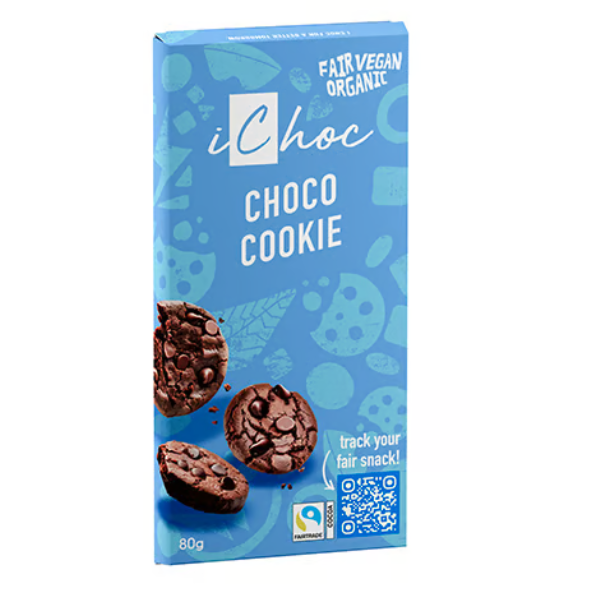 Chocolate Vegano Choco Cookie 80 G. - Ichoc
