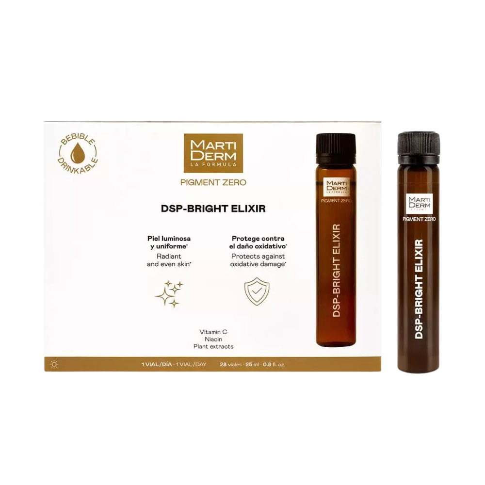 Dsp Bright Elixir Pigment Zero 28 Viales - Martiderm