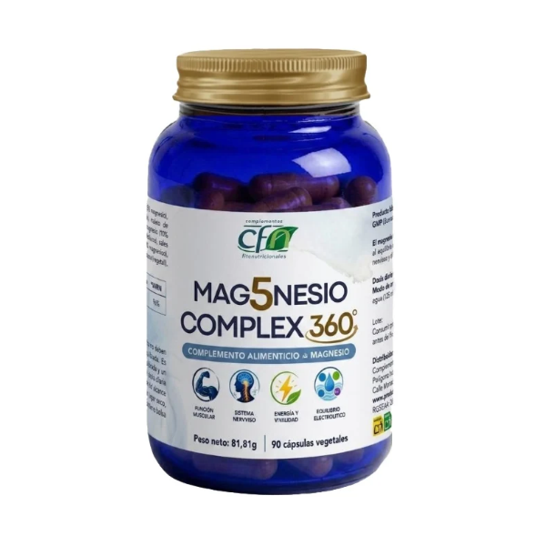 Magnesio 5 Complex 360 90 Cápsulas- Cfn