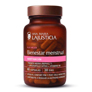 Bienestar Menstrual 60 Cápsulas - Ana Maria Lajusticia