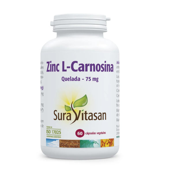 Zinc L-Carnosina 60 Cápsulas - Suravitasan