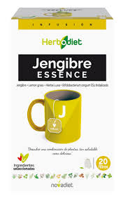 Herbodiet Jengibre 20 Filtros - Novadiet