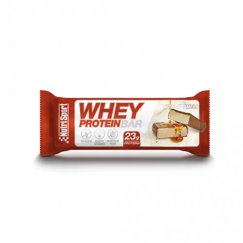 Barrita Proteica Nata Caramelo 70 G. - Nutrisport