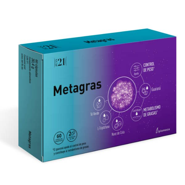 Metagras Plan 21 60 Cápsulas - Plameca