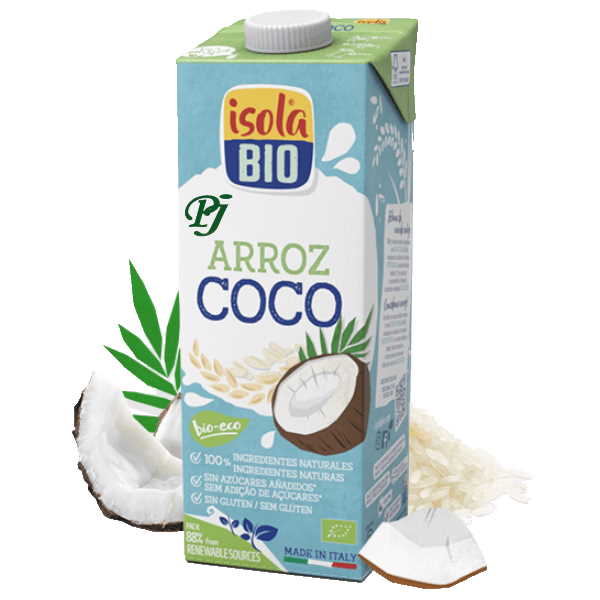 Bebida Arroz Y Coco 1 L. - Isola