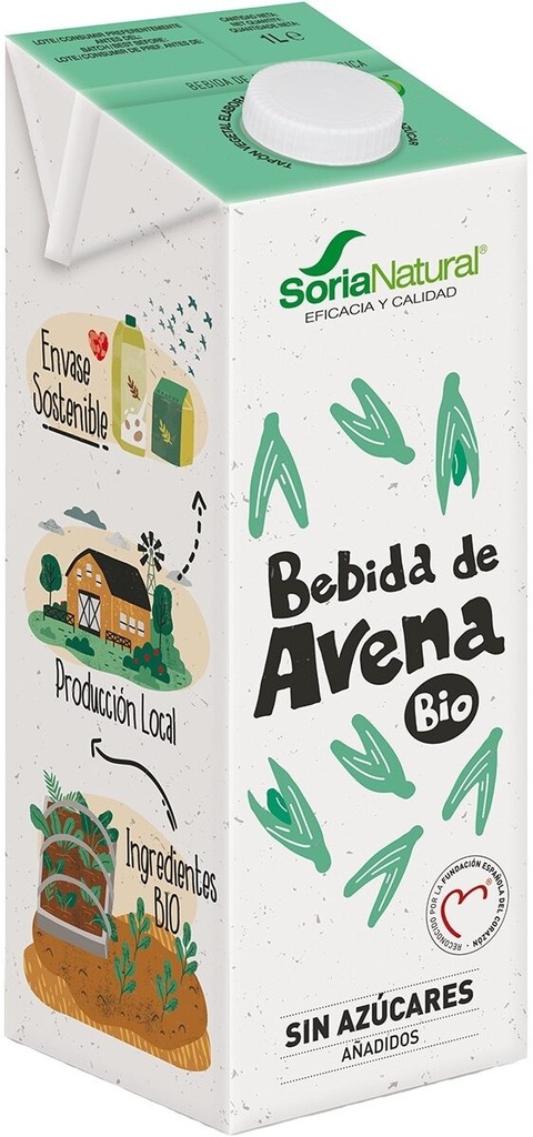 Bebida Avena 1L - Soria Natural