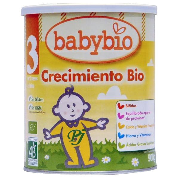 Leche Crecimiento Nº 3 De 12 A 36 Meses 800 G. - Babybio