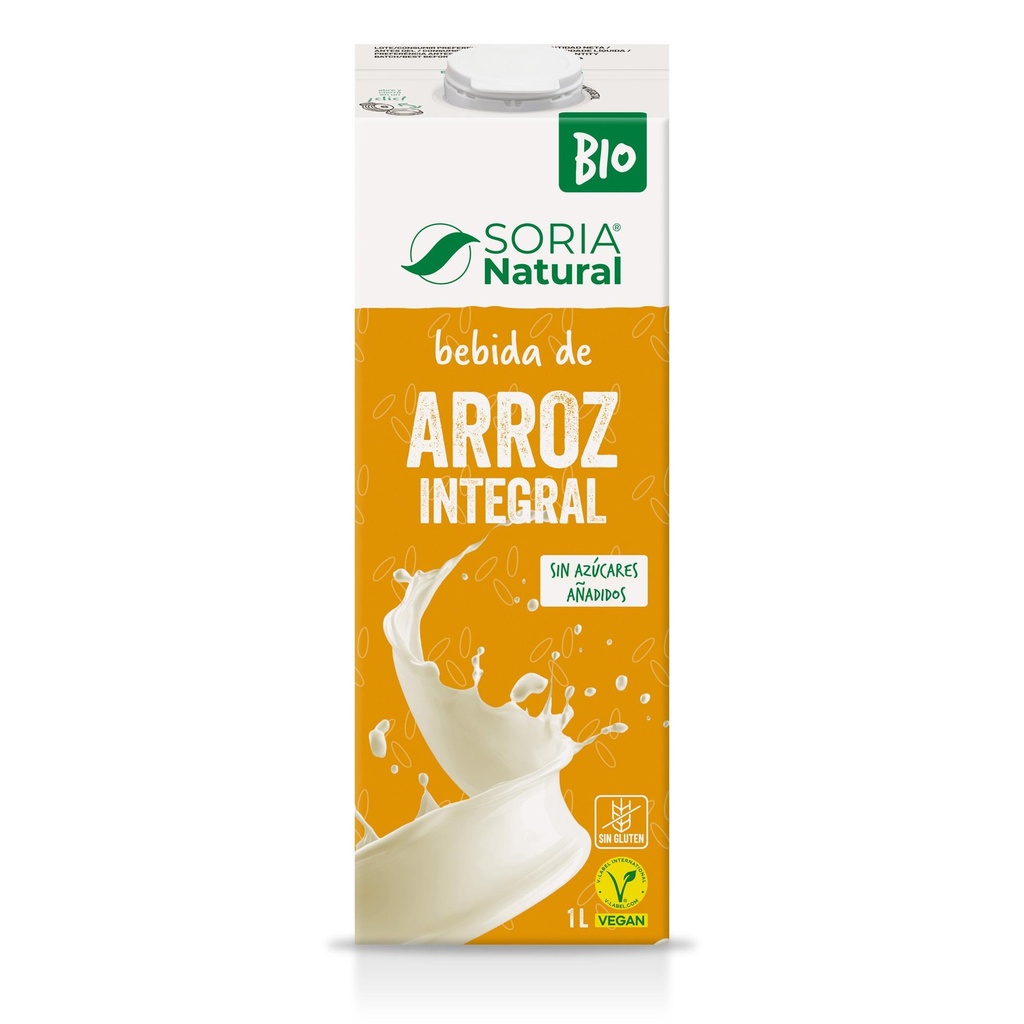 Bebida Arroz Integral 1 L. - Soria Natural