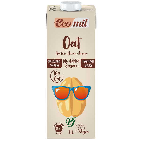 Ecomil Bebida Avena Nature 1 L. - Nutriops