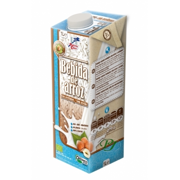 Bebida Arroz Avellanas 1 L. - La Finestra