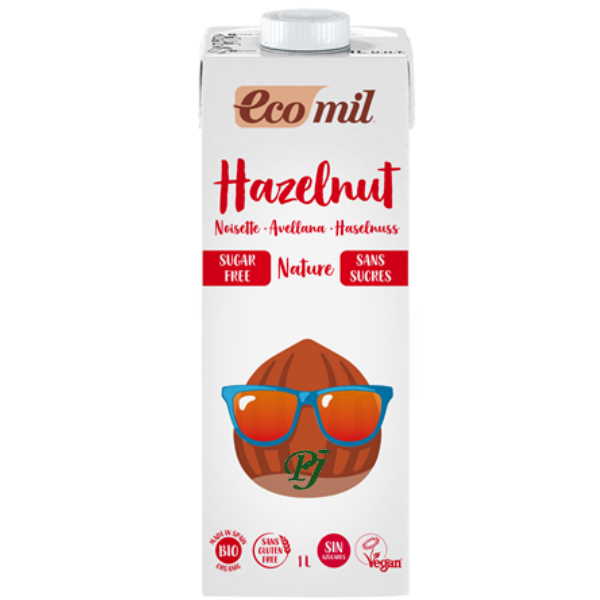 Bebida Avellanas Nature Bio 1 L. Ecomil - Nutriops