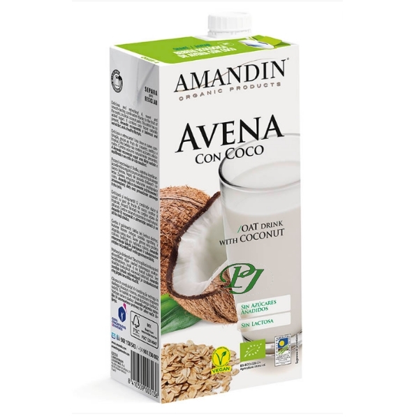 Bebida Avena Coco 1 L. - Amandin