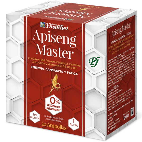 Apiseng Master Ampollas 20 X 10 Ml. - Ynsadiet