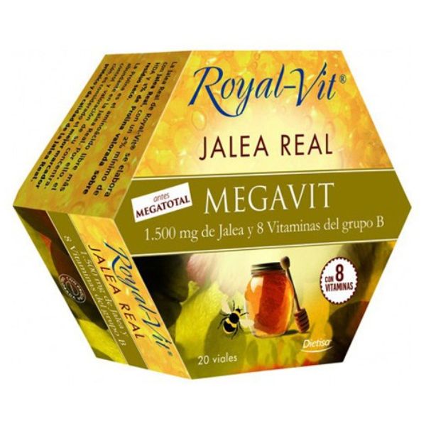 Royal Vit Megavit 20 Viales 1500 Mg. (Antes Megatotal) - Dielisa