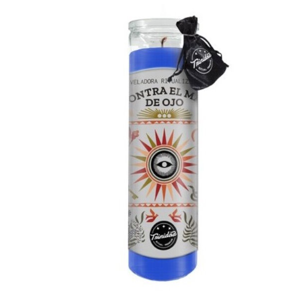Veladora Ritualizada Contra Mal De Ojo - Trinidad