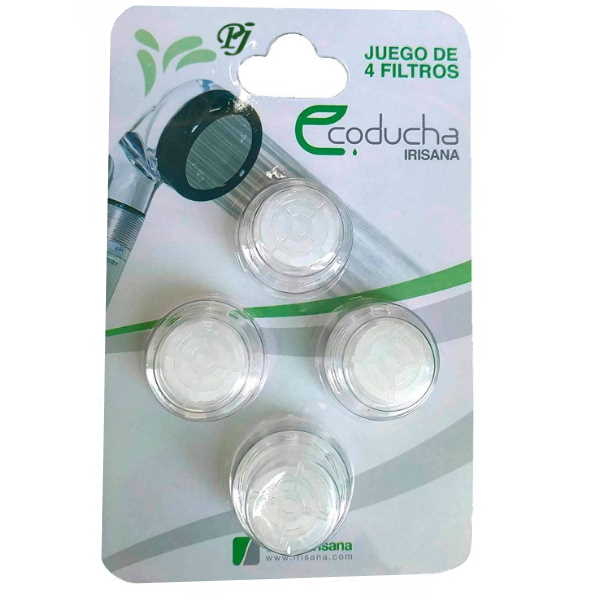 Eco Ducha Filtros Recambio 4 Uds. - Irisana