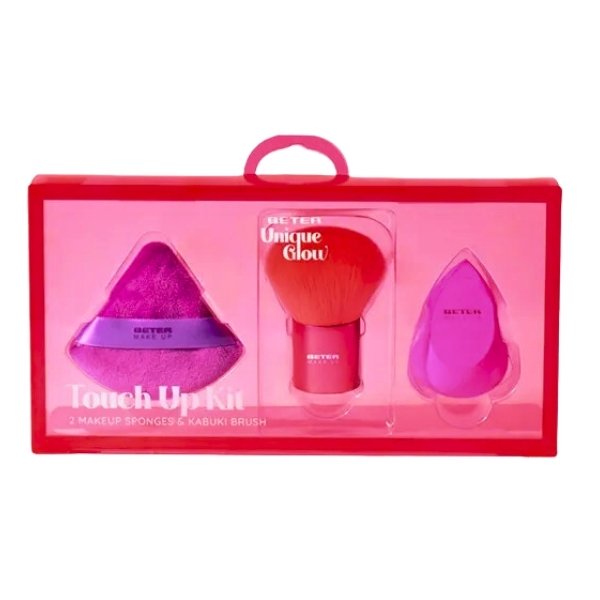 Kit Brocha Kabuki + Esponjas Maquillaje - Beter