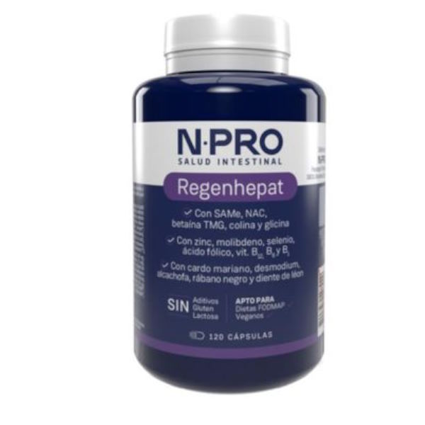 Regenhepat 120 Cápsulas - Npro