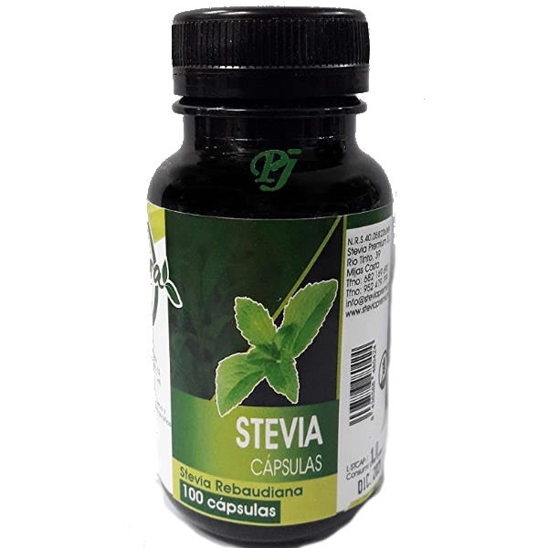 Stevia 100 Cápsulas - Natura Premium