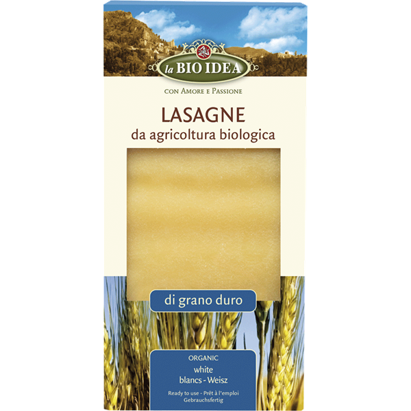 Lasaña Blanca 250 G. - Bio Idea
