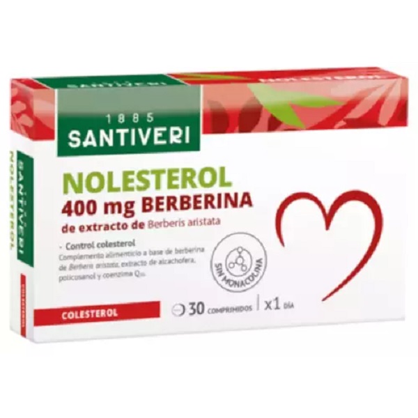 Nolesterol Berberina 30 Comprimidos 400 Mg. - Santiveri