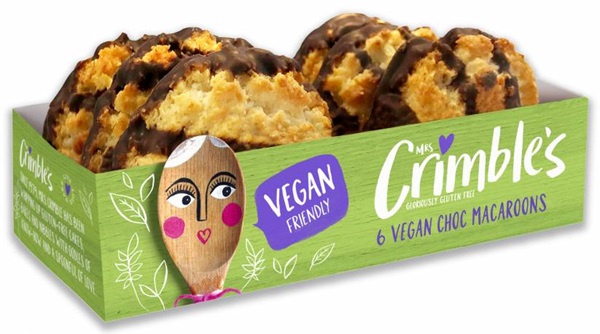 Galletas Veganas De Chocolate Sin Gluten 195 G. - Crimbles