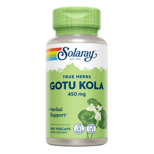 Gotu Kola 100 Vegcáps 450 Mg. - Solaray