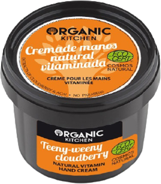 Crema De Manos Natural Vitaminada 100 Ml. - Organic Kitchen