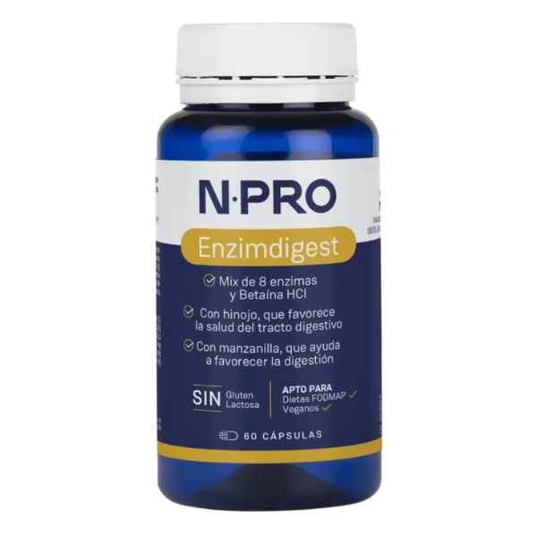 Mibiota Enzimdigest 60 Cápsulas - Npro