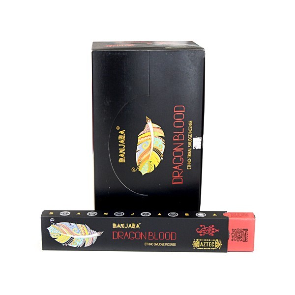 Incienso Banjara Dragón Blood Barritas 15 G. - Aztec