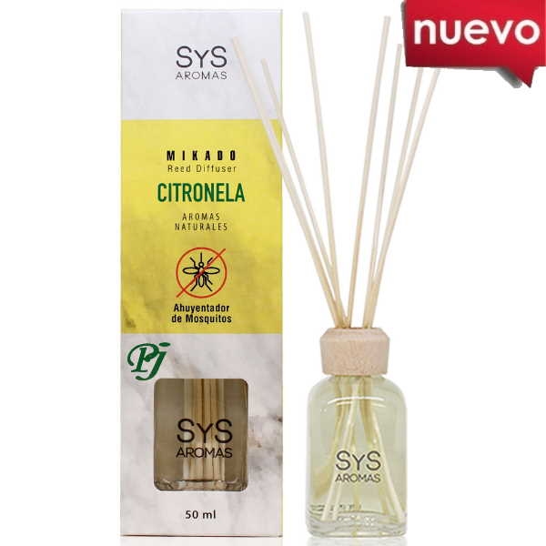 Ambientador Mikado Citronela 50 Ml. Estuche - Sys
