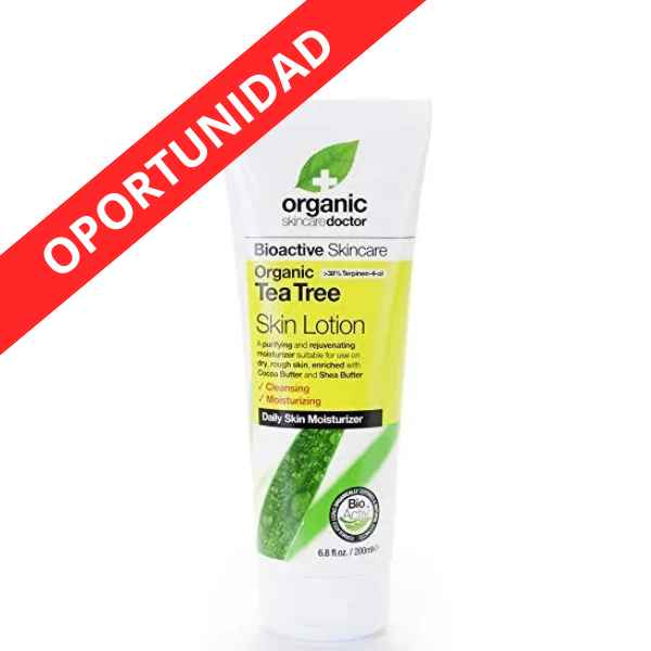 Dr.Organic Arbol De Te Locion 200Ml. 86) @