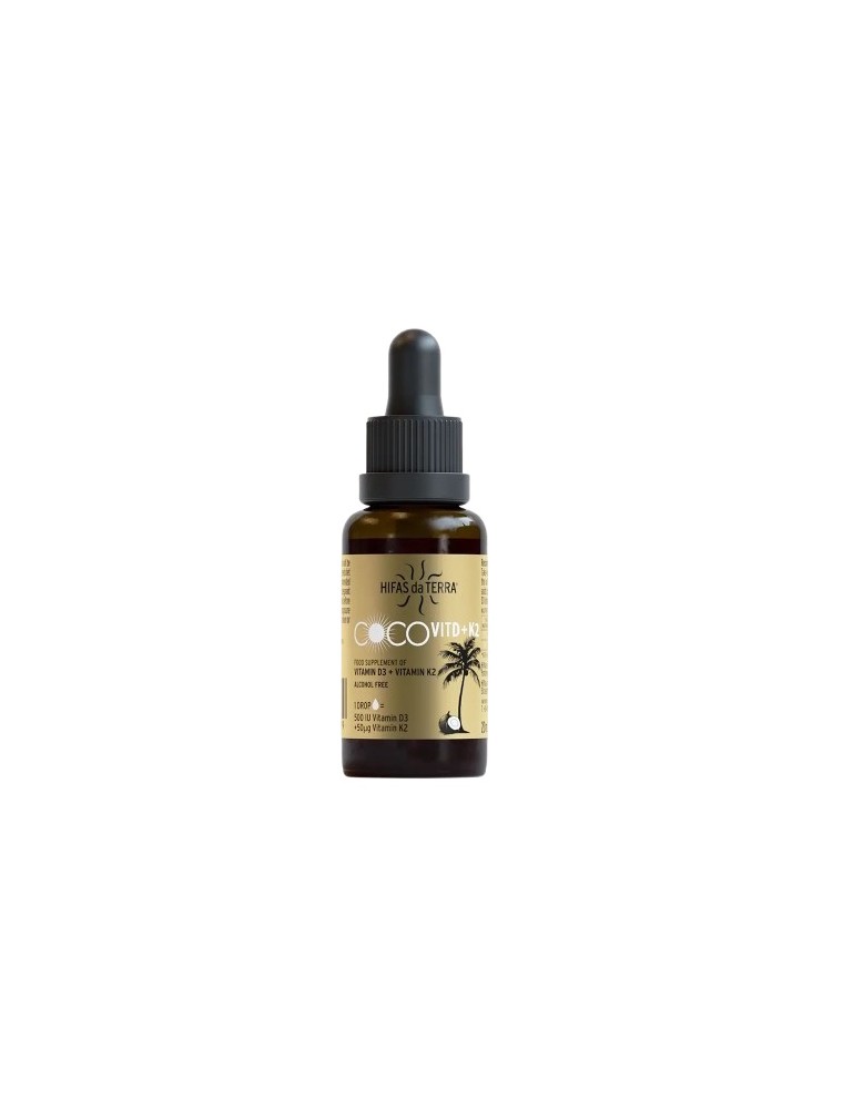 Cocovit D Vitamina D + K2 20 Ml. - Hifas Da Terra