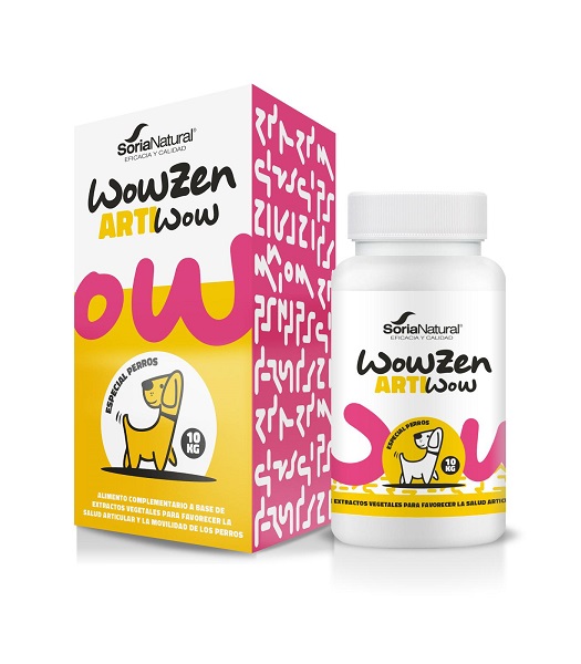 Wowzen Artiwow 60 Comprimidos Perros De + De 10 Kg. - Soria Natural